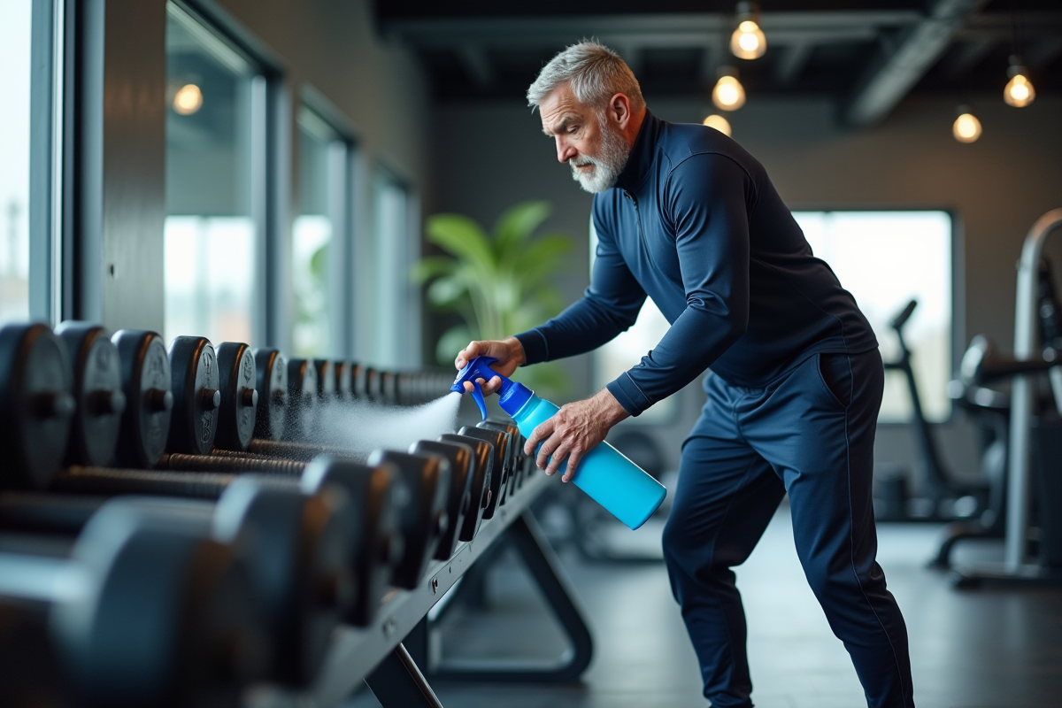 Désinfection du matériel sportif : méthodes et conseils pratiques