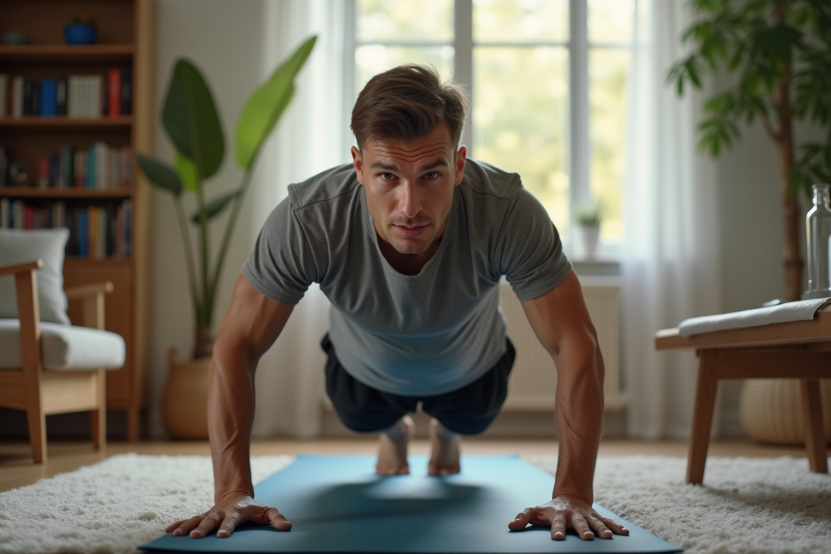 Développement musculaire avec des entraînements à domicile : est-ce possible ?