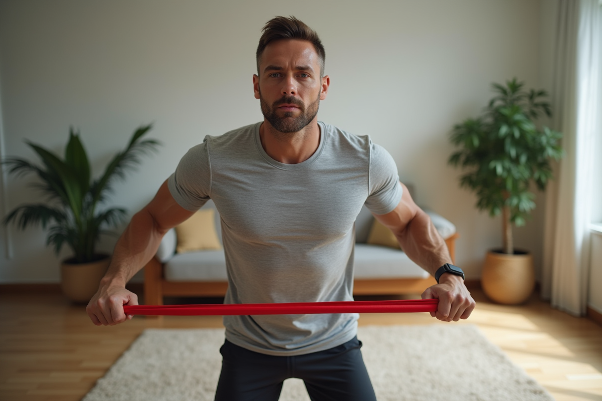 Muscler efficacement son corps avec des bandes de résistance
