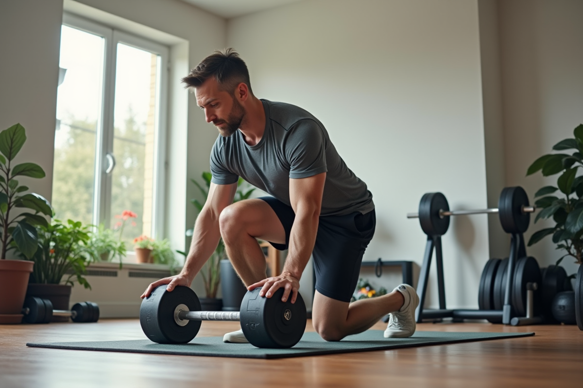 Aménagement d’une salle de sport à domicile : critères de surface essentiels